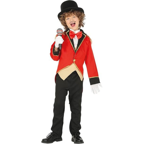 Fiestas Guirca - Circus Ringmaster Costume - Boys - Fancy Dress Central