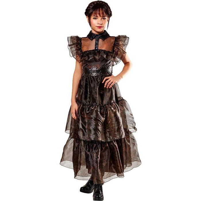 Wednesday Addams Netflix Rave n Dress Costume - Girls
