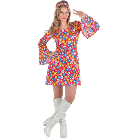 Boland - Hippie Flower Costume - Women - Fancy Dress Central