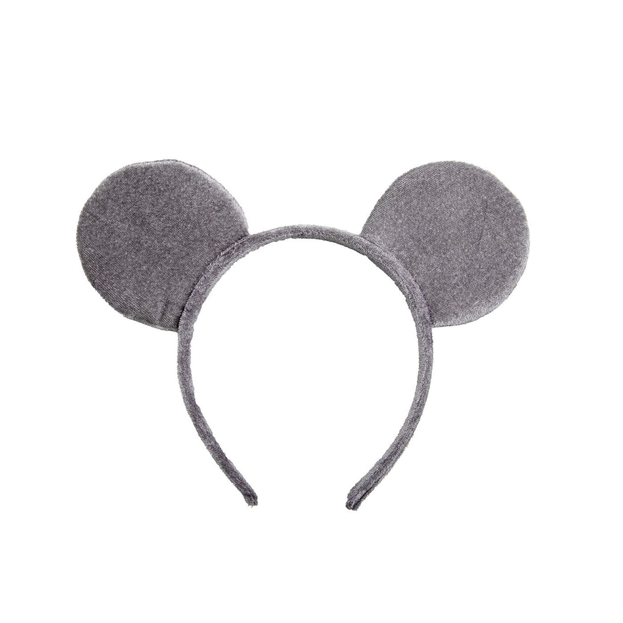 Velour Ears on a Headband (Mouse) - Adult