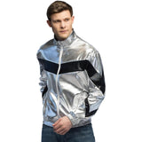 Metallic Cosmic Jacket (Silver) - Men