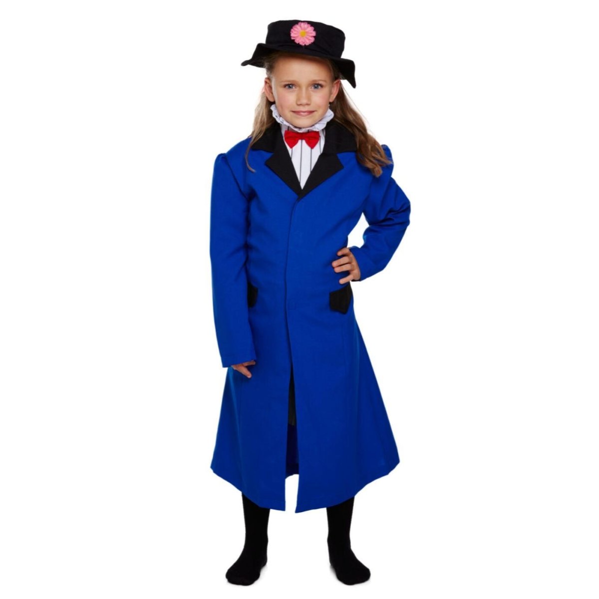 Henbrandt - Victorian Nanny Costume - Girls - Fancy Dress Central