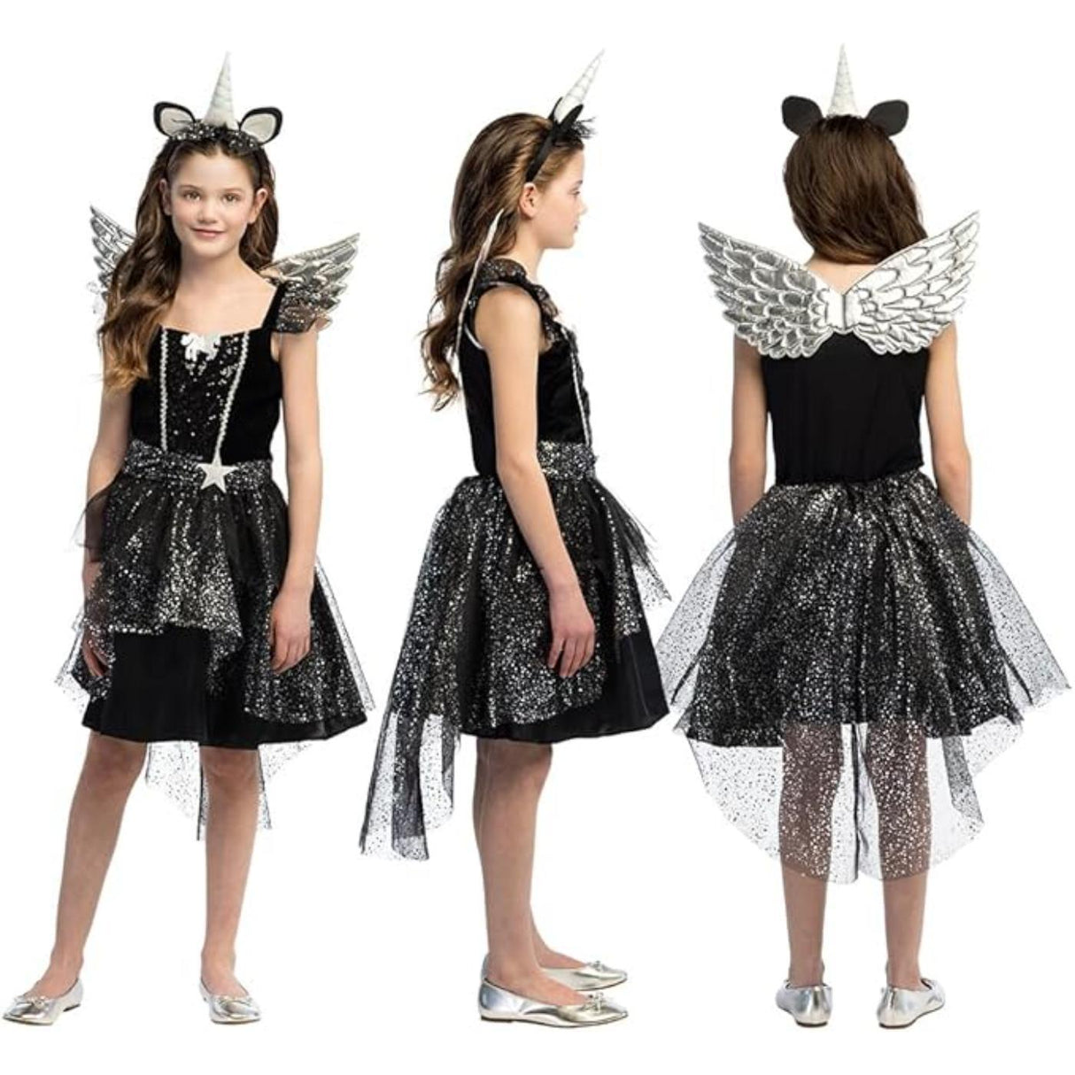 Dark Unicorn Costume - Girls