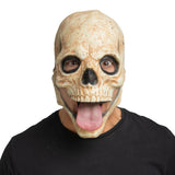 Moving Mouth Skull Mask - Adult
