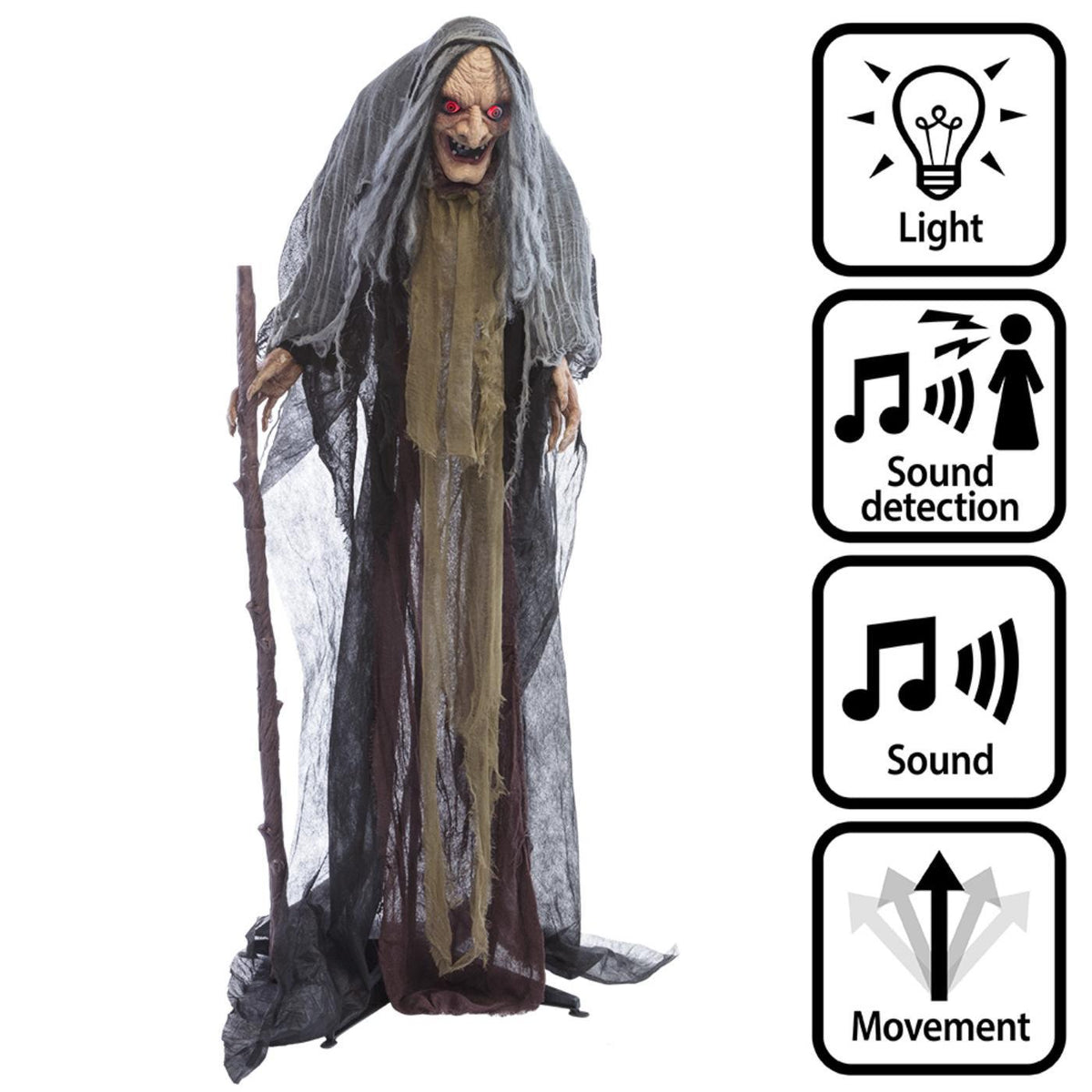 Interactive Witch - Party Decoration