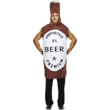 Henbrandt - Beer Bottle Costume - Adult - Fancy Dress Central