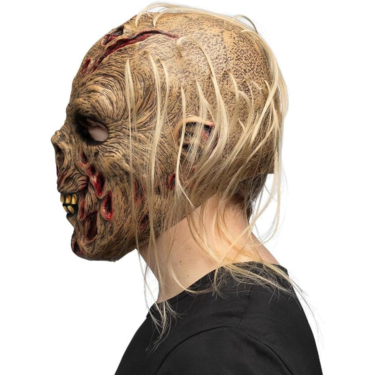 Zombie Grumble Latex Mask - Adult