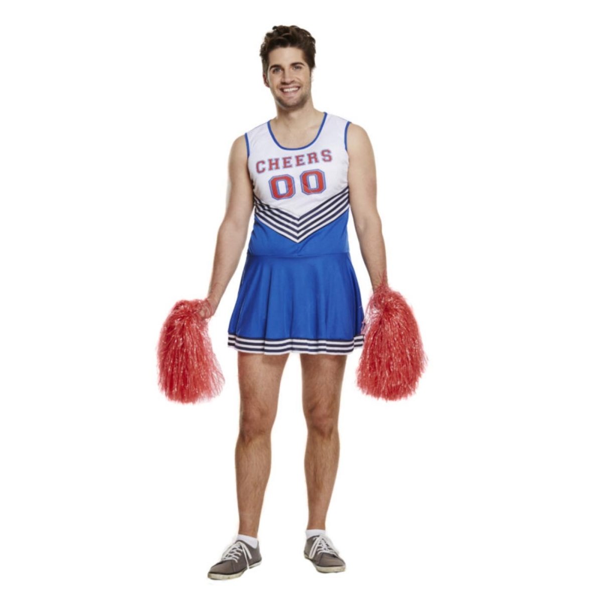 Henbrandt - Cheerleader Costume - Men - Fancy Dress Central