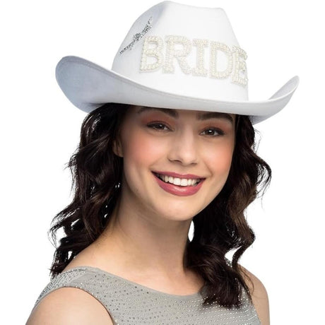 Boland - Star Bride Cowboy Hat - Women - Fancy Dress Central