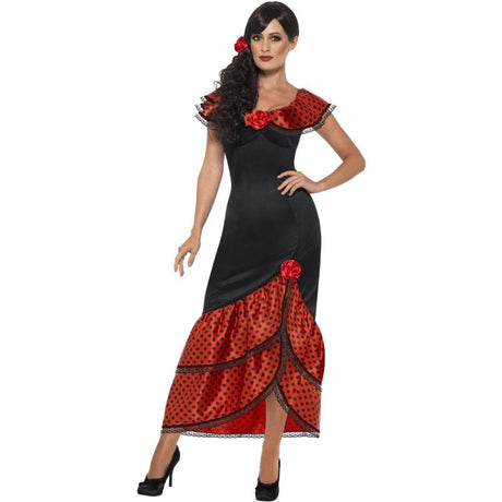 Smiffys - Flamenco Senorita Costume - Women - Fancy Dress Central