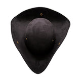 Pirate Hat with Gold Rim - Adult