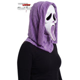 Ghost Face Glitter Mask (Lavender) - Adult