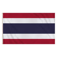 Henbrandt - Thailand Flag (5ft x 3ft) - Fancy Dress Central