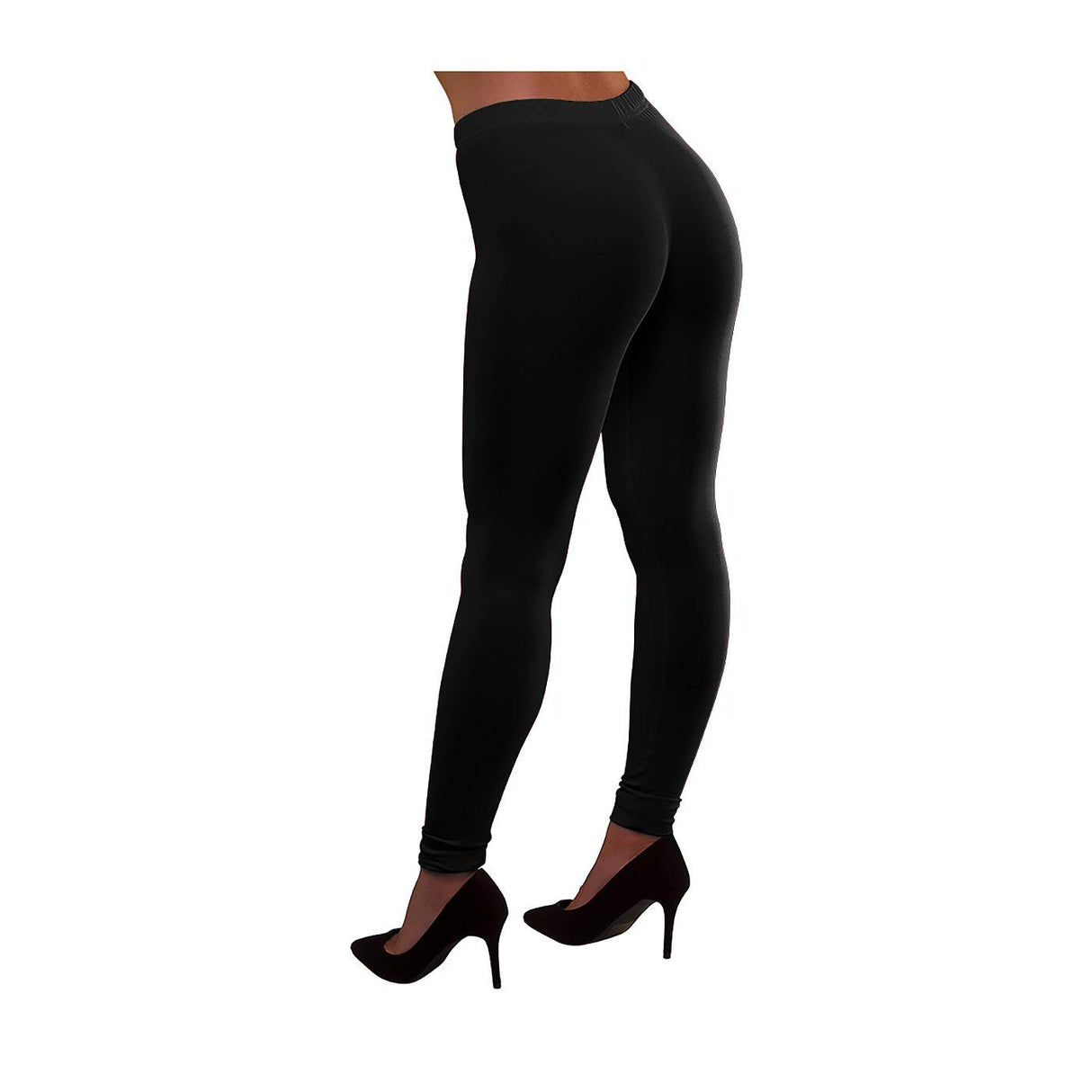 80s Leggings (Black) - Women