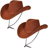 Light Brown Texan Cowboy Hat - Adult