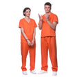 Wicked Costumes - County Jail Convict Costume - Adult - Fancy Dress Central