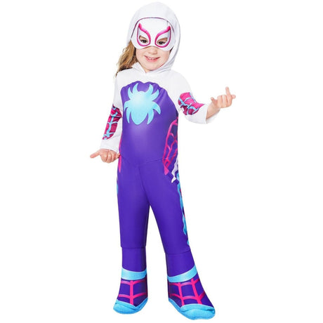 Rubies - Ghost Spider Costume - Girls - Fancy Dress Central