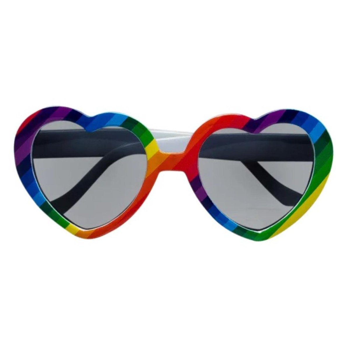 Boland - Rainbow Heart Party Glasses - Adult - Fancy Dress Central