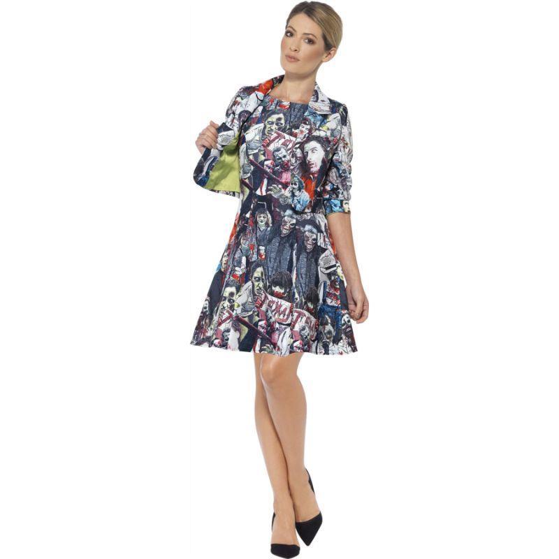 Zombie Dress Suit Costume - Women