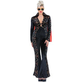 Smiffys - Elvis Rhinestone Costume - Women - Fancy Dress Central