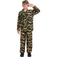 Henbrandt - Army Costume - Boys - Fancy Dress Central
