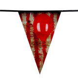 6m Horror Clown Bunting