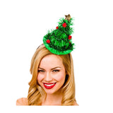 Wicked Costumes Ltd - Tinsel Tree Hat on Headband - Adult - Fancy Dress Central