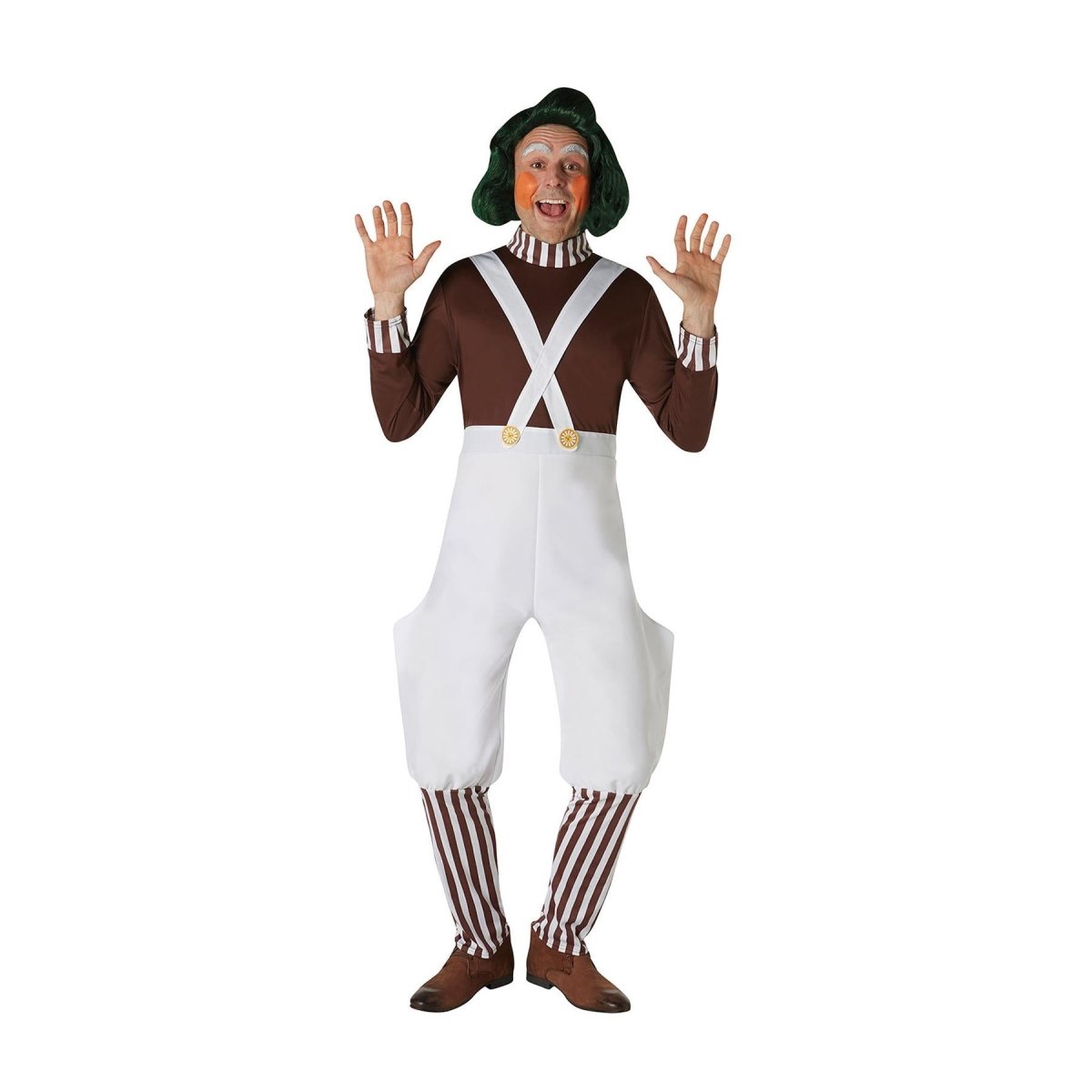 Rubies - Oompa Loompa Wig - Adult - Fancy Dress Central