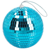 Boland - Disco Ball 15cm (Blue) - Party Decoration - Fancy Dress Central