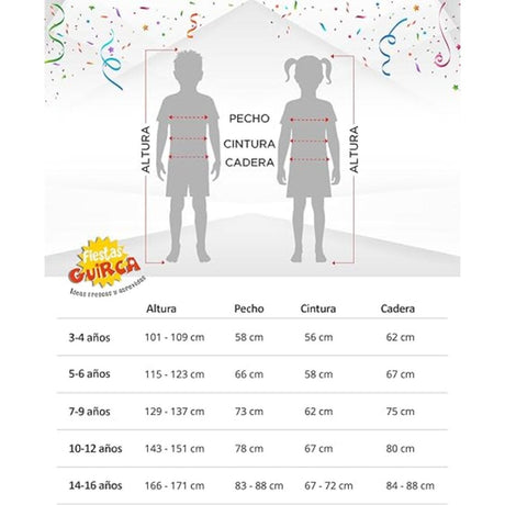 Fiestas Guirca - Police Officer Costume - Girls - Fancy Dress Central