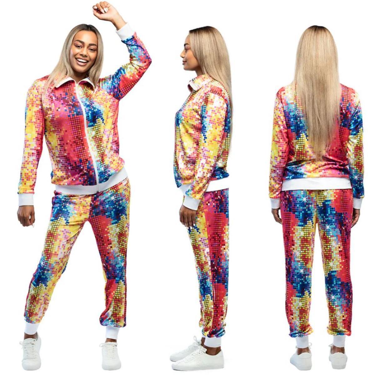 Disco Babe Shell Suit Costume - Women