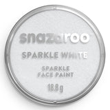 Colart - Sparkle Face Paint (18ml) - White - Fancy Dress Central