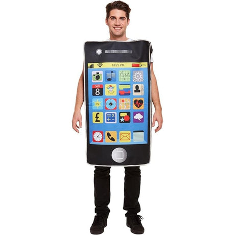 Henbrandt - Smartphone Costume - Adult - Fancy Dress Central