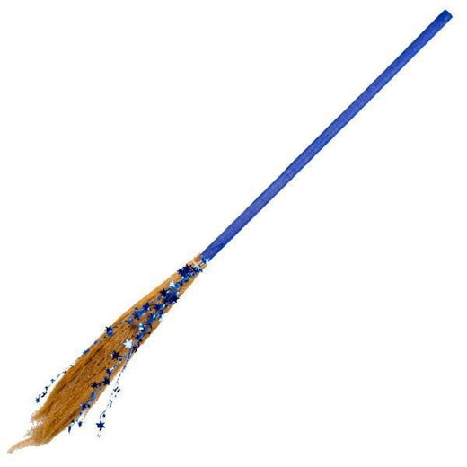 Boland - Blue Witch Broom - Child - Fancy Dress Central