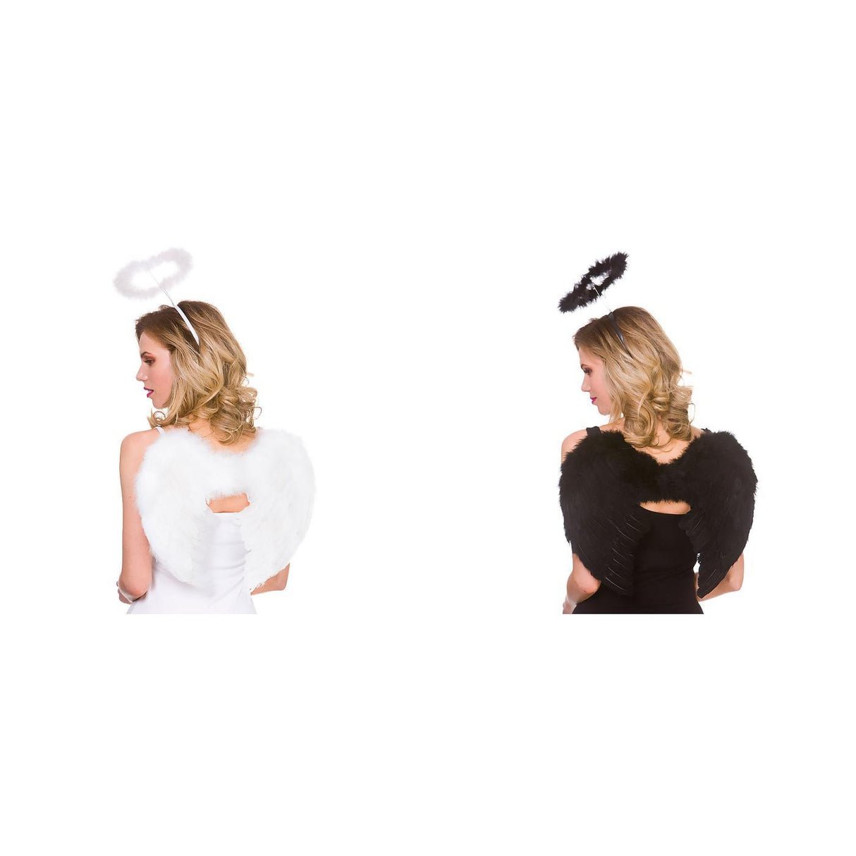 Feather Wings & Halo Set - Adult