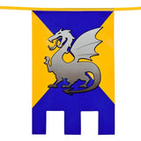 Boland - 6m Knights & Dragons Rectangle Bunting - Fancy Dress Central