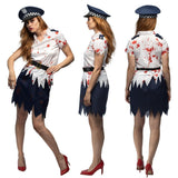 Boland - Zombie Police Officer Costume - Women - Fancy Dress Central