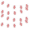 Wicked Costumes - 10m World Country Flag Rectangle Bunting (Ulster) - Fancy Dress Central