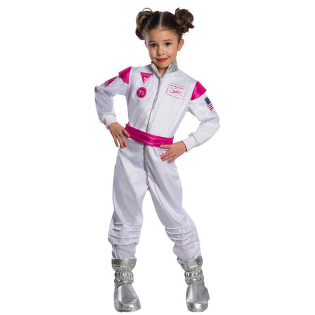 Rubies - Astronaut Barbie Costume - Girls - Fancy Dress Central