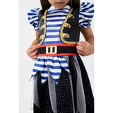 Blues Group - Fearsome Pirate Costume - Girls - Fancy Dress Central
