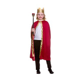 Kings Robe & Crown (Red) - Child