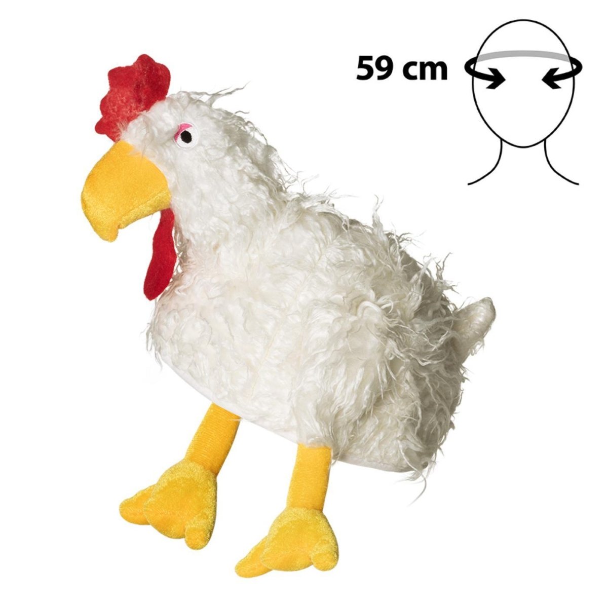 Boland - Chicken Hat - Adult - Fancy Dress Central