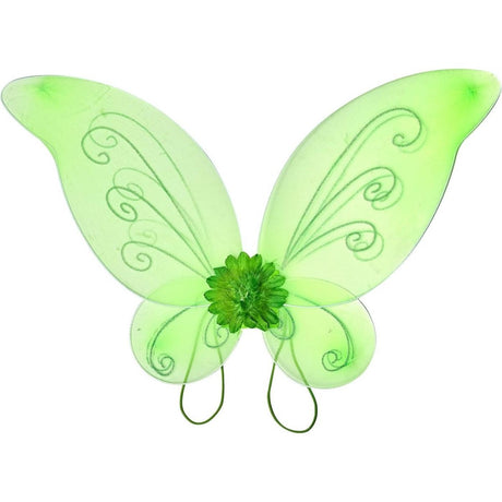 Fiestas Guirca - Green Butterfly Wings - Child - Fancy Dress Central