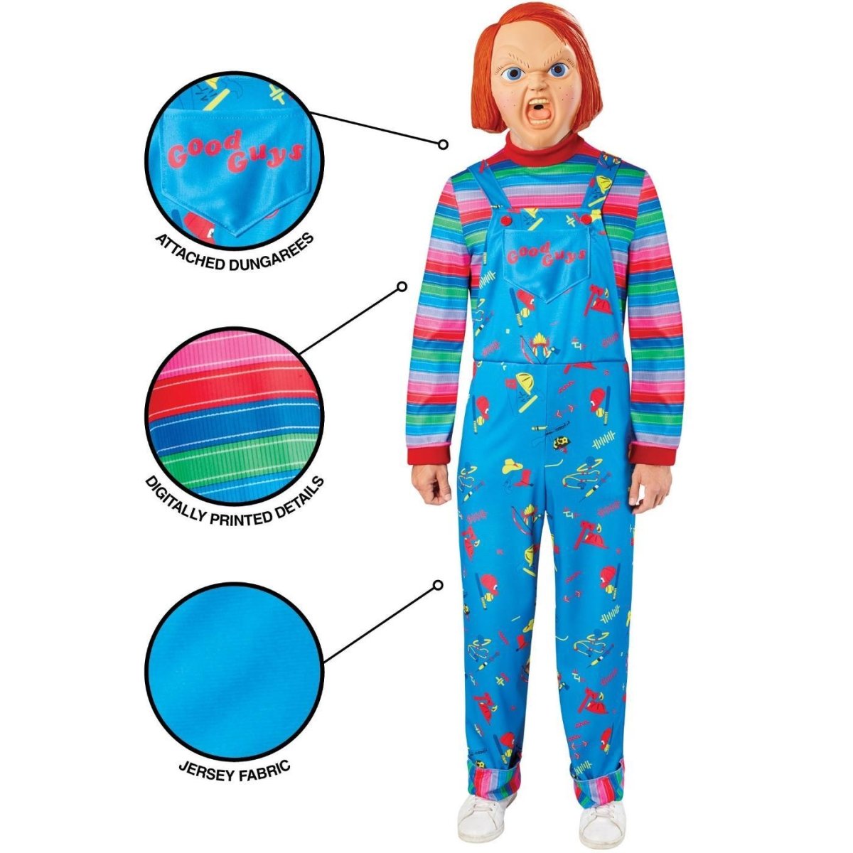 Rubies - Chucky Costume - Men - Fancy Dress Central
