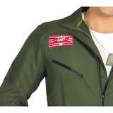 Fiestas Guirca - Fighter Pilot Costume - Men - Fancy Dress Central