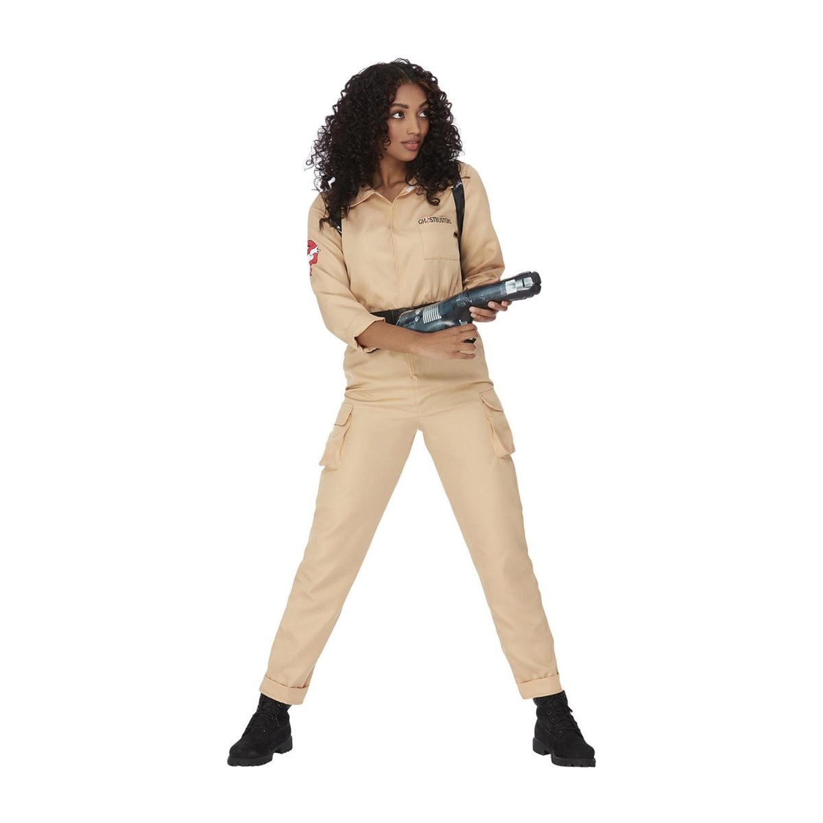 Smiffys - Ghostbusters Boiler Suit Costume - Women - Fancy Dress Central
