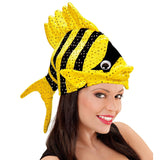 Tropical Fish Hat (Yellow) - Adult