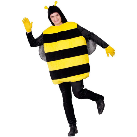 Fiestas Guirca - Bumblebee Costume - Men - Fancy Dress Central