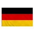 Henbrandt - Germany Flag (5ft x 3ft) - Fancy Dress Central