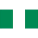 Henbrandt - Nigeria Flag (5ft x 3ft) - Fancy Dress Central
